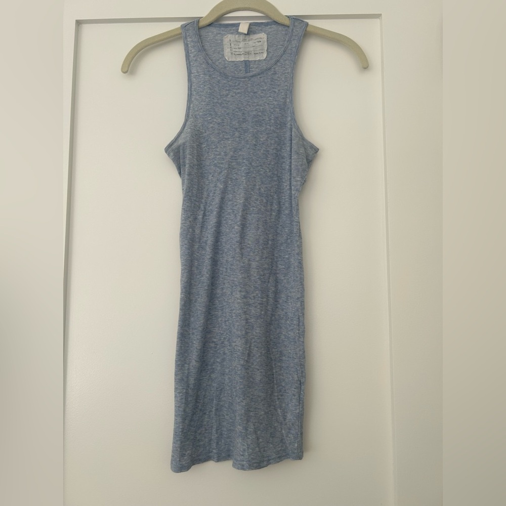All Saints Heather Blue Long Tank
